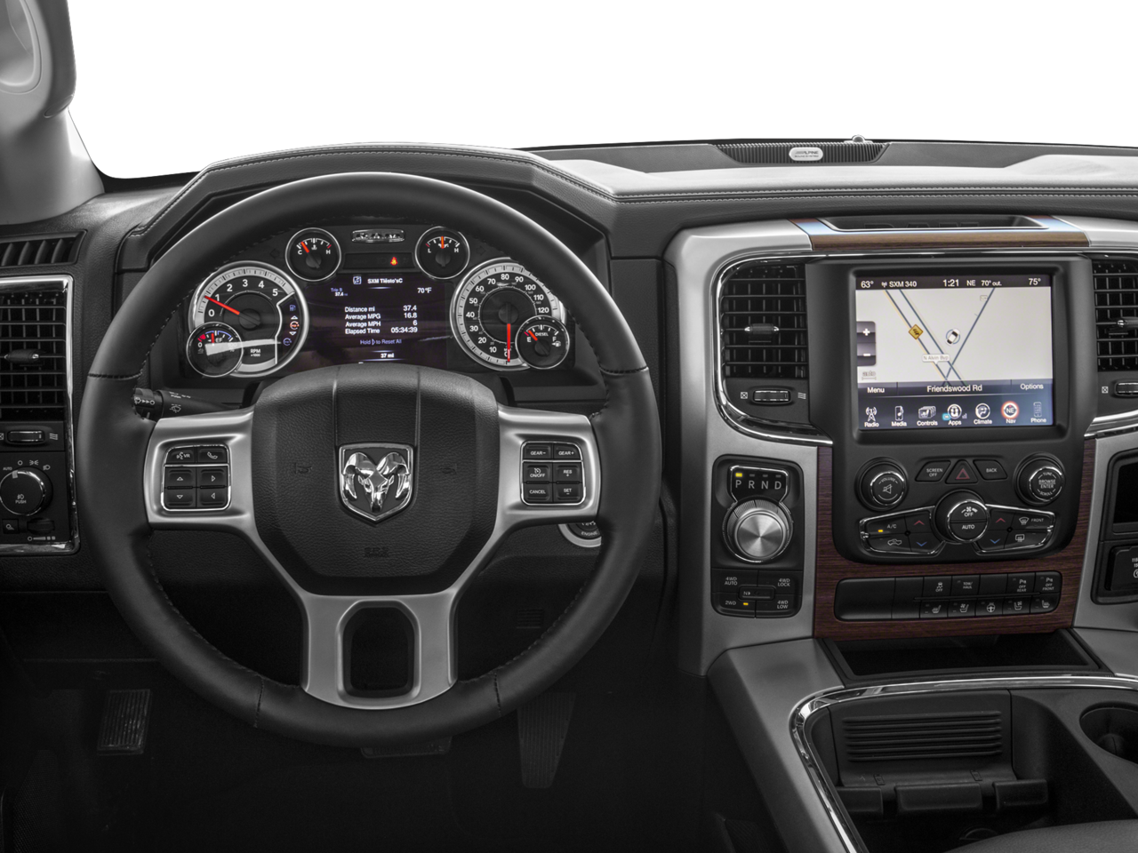 2017 RAM 1500 Laramie 4x4 Crew Cab 5'7 Box