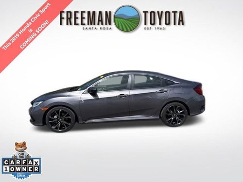 2019 Honda Civic Sedan Sport CVT