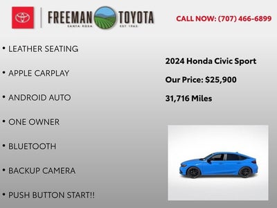2024 Honda Civic Hatchback Sport CVT