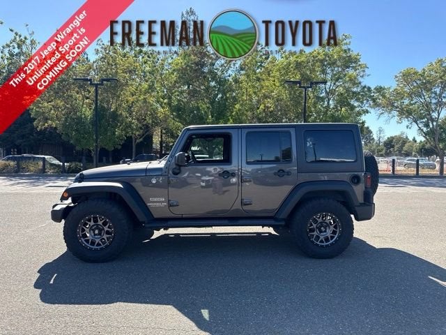 2017 Jeep Wrangler Unlimited Sport 4x4