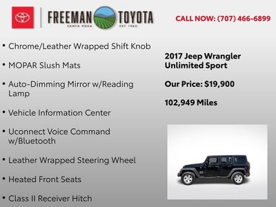 2017 Jeep Wrangler Unlimited Sport 4x4
