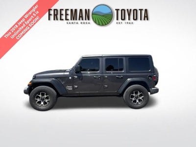 2018 Jeep Wrangler Unlimited Sport S 4x4