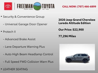 2020 Jeep Grand Cherokee Altitude 4x4