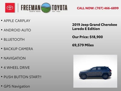 2019 Jeep Grand Cherokee Laredo E 4x4