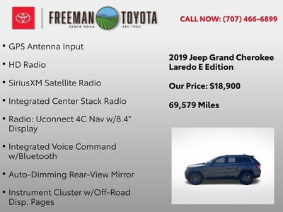 2019 Jeep Grand Cherokee Laredo E 4x4