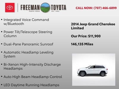 2014 Jeep Grand Cherokee 4WD 4dr Limited
