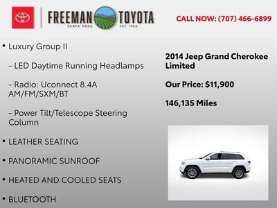 2014 Jeep Grand Cherokee 4WD 4dr Limited