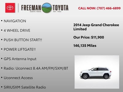 2014 Jeep Grand Cherokee 4WD 4dr Limited