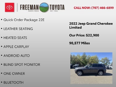 2022 Jeep Grand Cherokee Limited 4x2