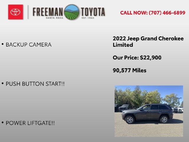 2022 Jeep Grand Cherokee Limited 4x2