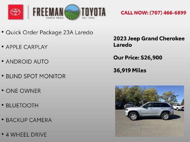 2023 Jeep Grand Cherokee Laredo 4x4