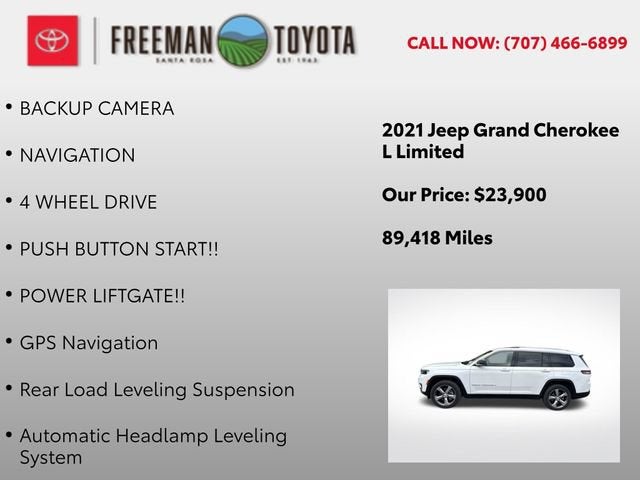 2021 Jeep Grand Cherokee L Limited 4x4