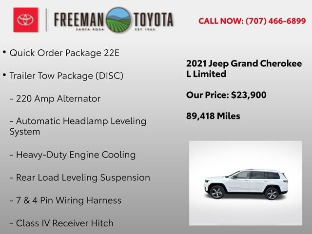 2021 Jeep Grand Cherokee L Limited 4x4