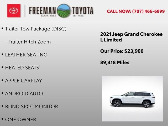 2021 Jeep Grand Cherokee L Limited 4x4