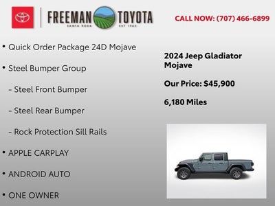 2024 Jeep Gladiator Mojave 4x4