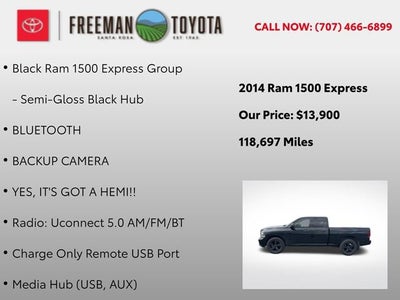 2014 RAM 1500 2WD Quad Cab 140.5 Express