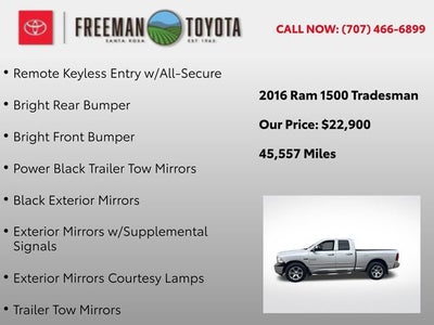 2016 RAM 1500 4WD Quad Cab 140.5 Tradesman