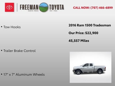 2016 RAM 1500 4WD Quad Cab 140.5 Tradesman