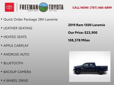 2019 RAM 1500 Classic Laramie 4x4 Crew Cab 5'7 Box