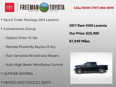 2017 RAM 1500 Laramie 4x4 Crew Cab 5'7 Box
