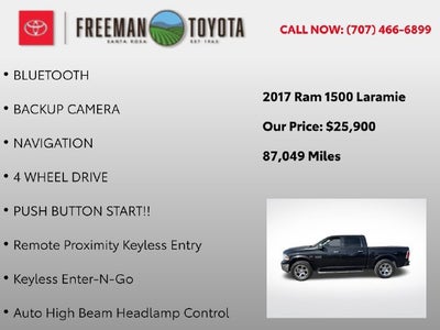 2017 RAM 1500 Laramie 4x4 Crew Cab 5'7 Box
