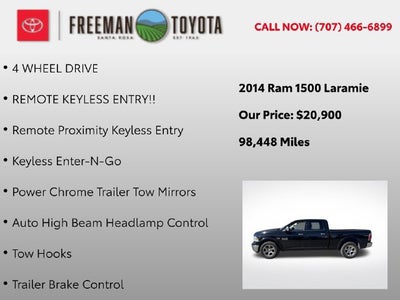 2014 RAM 1500 4WD Crew Cab 149 Laramie