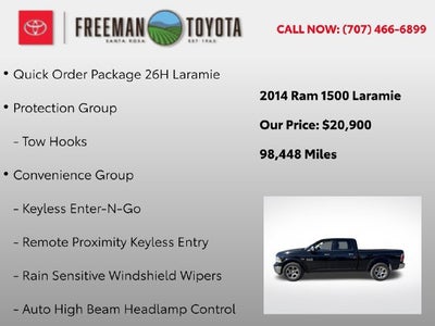 2014 RAM 1500 4WD Crew Cab 149 Laramie