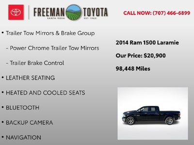 2014 RAM 1500 4WD Crew Cab 149 Laramie