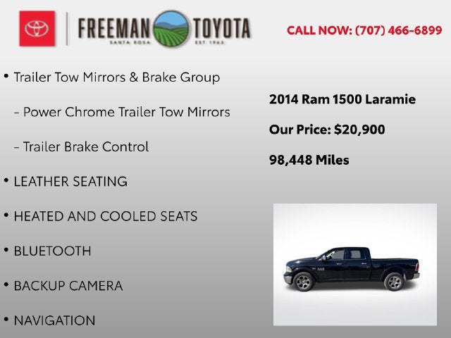 2014 RAM 1500 4WD Crew Cab 149 Laramie