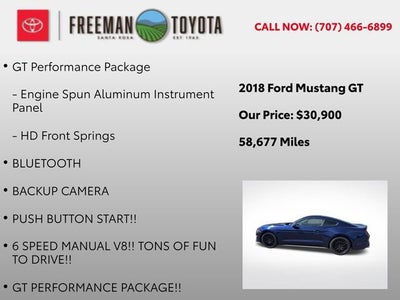 2018 Ford Mustang GT Fastback