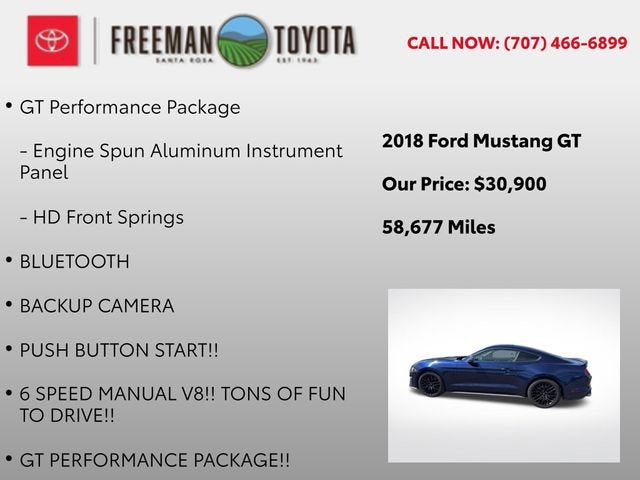 2018 Ford Mustang GT Fastback