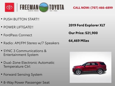 2019 Ford Explorer XLT FWD