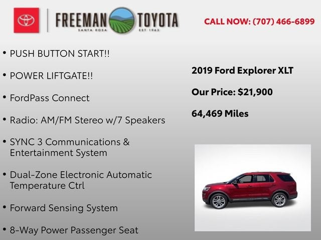 2019 Ford Explorer XLT FWD