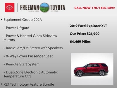 2019 Ford Explorer XLT FWD