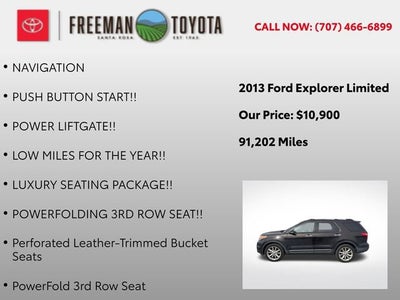 2013 Ford Explorer FWD 4dr Limited