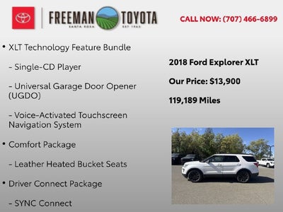 2018 Ford Explorer XLT 4WD