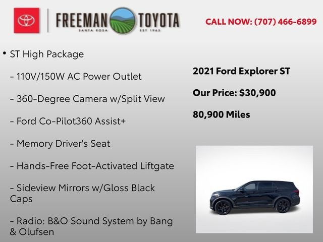2021 Ford Explorer ST 4WD
