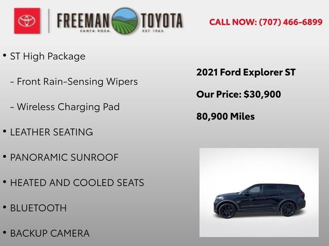2021 Ford Explorer ST 4WD