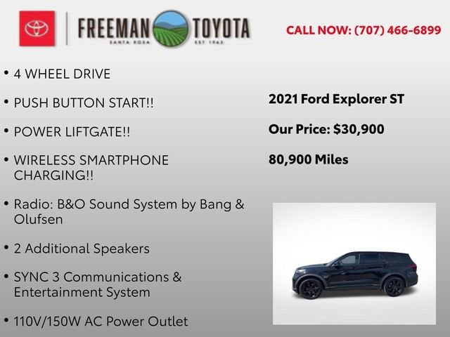2021 Ford Explorer ST 4WD