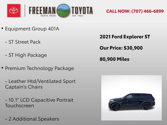 2021 Ford Explorer ST 4WD
