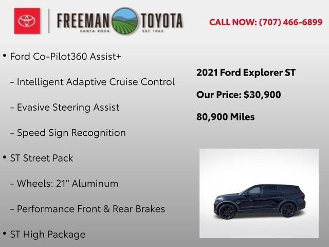 2021 Ford Explorer ST 4WD