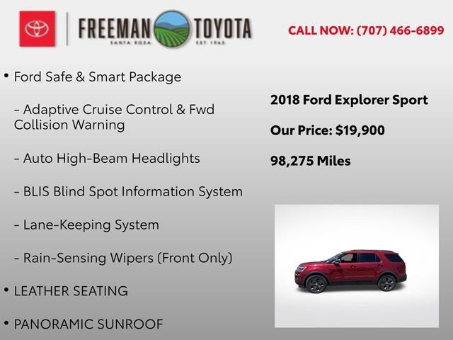 2018 Ford Explorer Sport 4WD