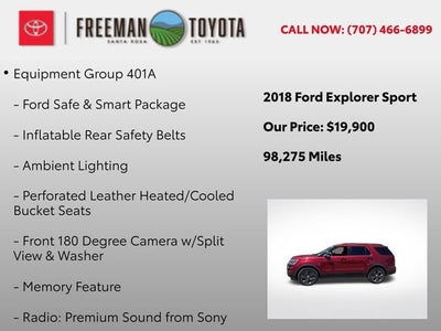 2018 Ford Explorer Sport 4WD