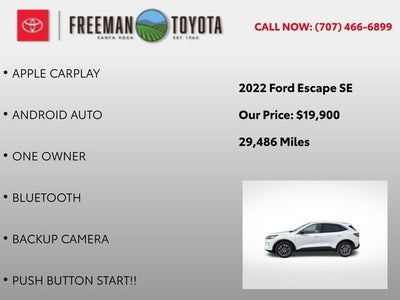 2022 Ford Escape SE FWD