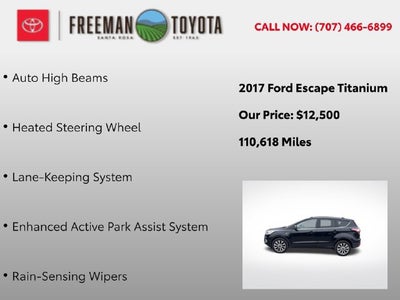 2017 Ford Escape Titanium 4WD