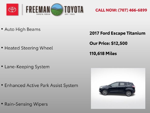 2017 Ford Escape Titanium 4WD
