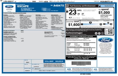 2017 Ford Escape Titanium 4WD