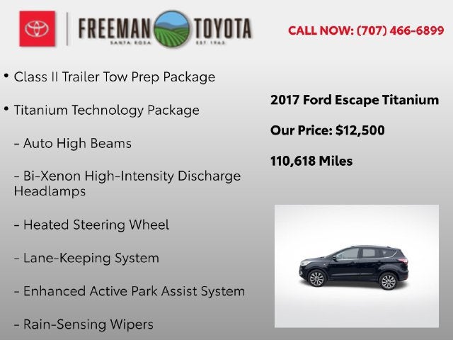 2017 Ford Escape Titanium 4WD