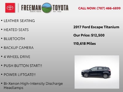 2017 Ford Escape Titanium 4WD