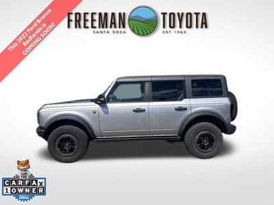2022 Ford Bronco Badlands 4 Door Advanced 4x4